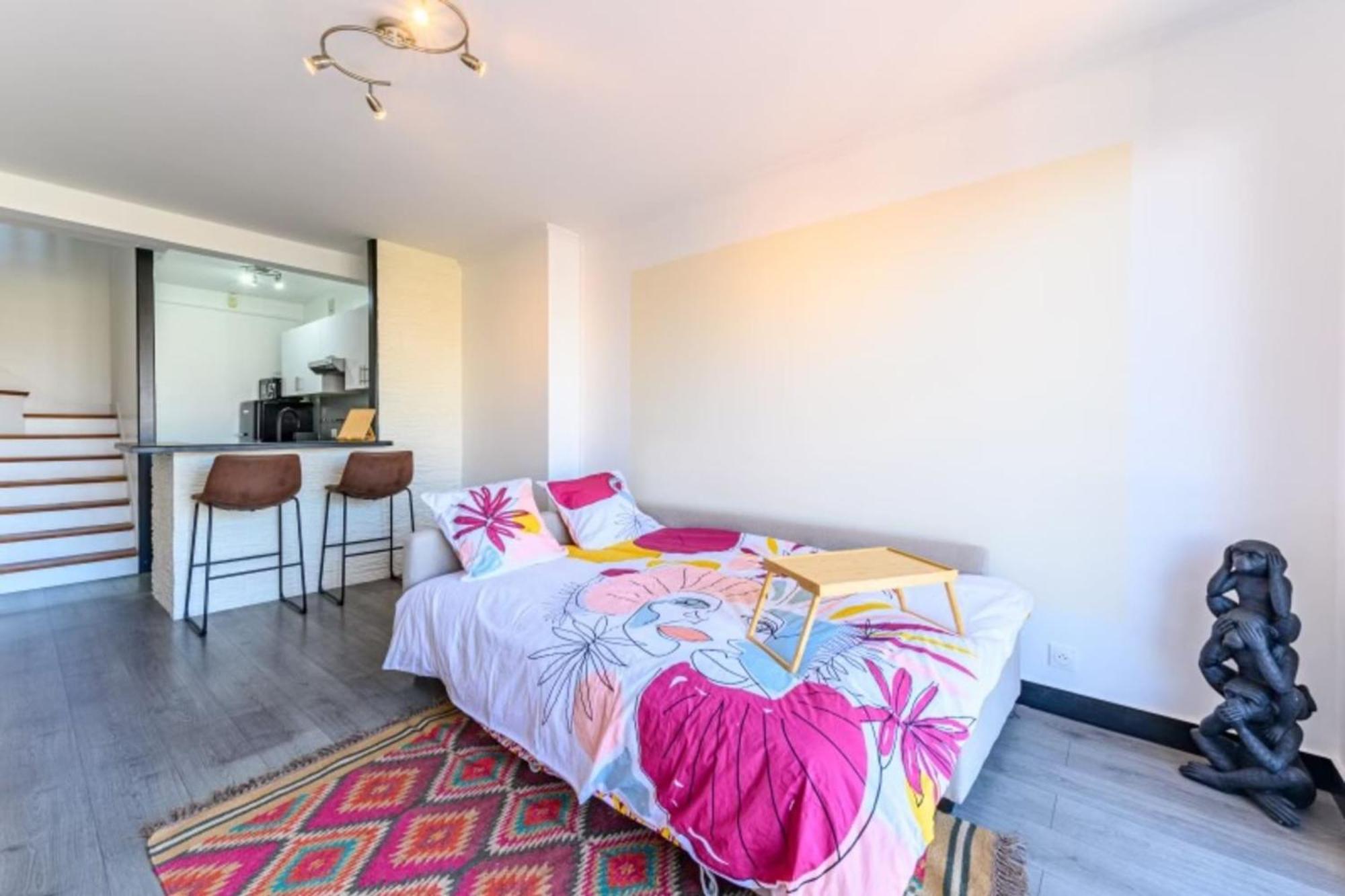 شقة Magnifique Duplex Cosy Gare Terrasse 4Pers أورْجونْتُيْ المظهر الخارجي الصورة